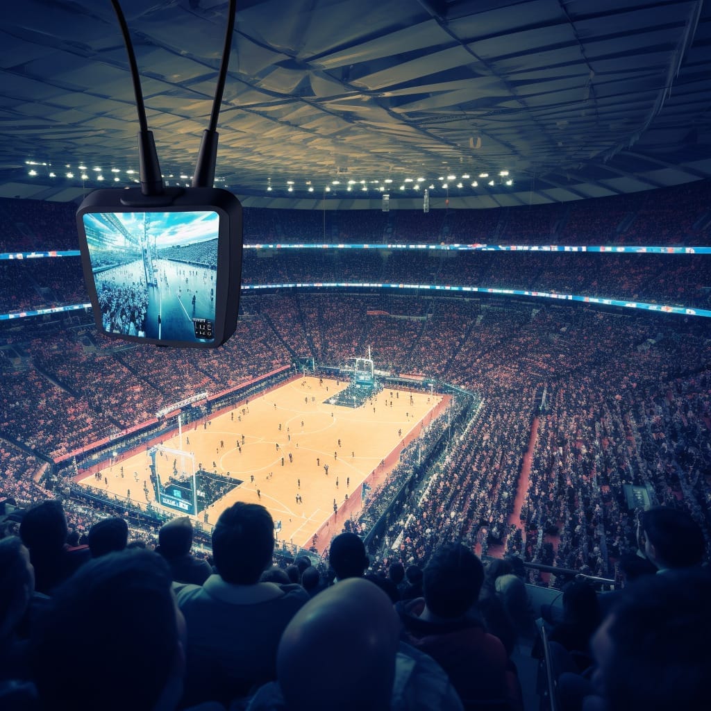 how does lack of bandwidth create wifi problems at sports venues